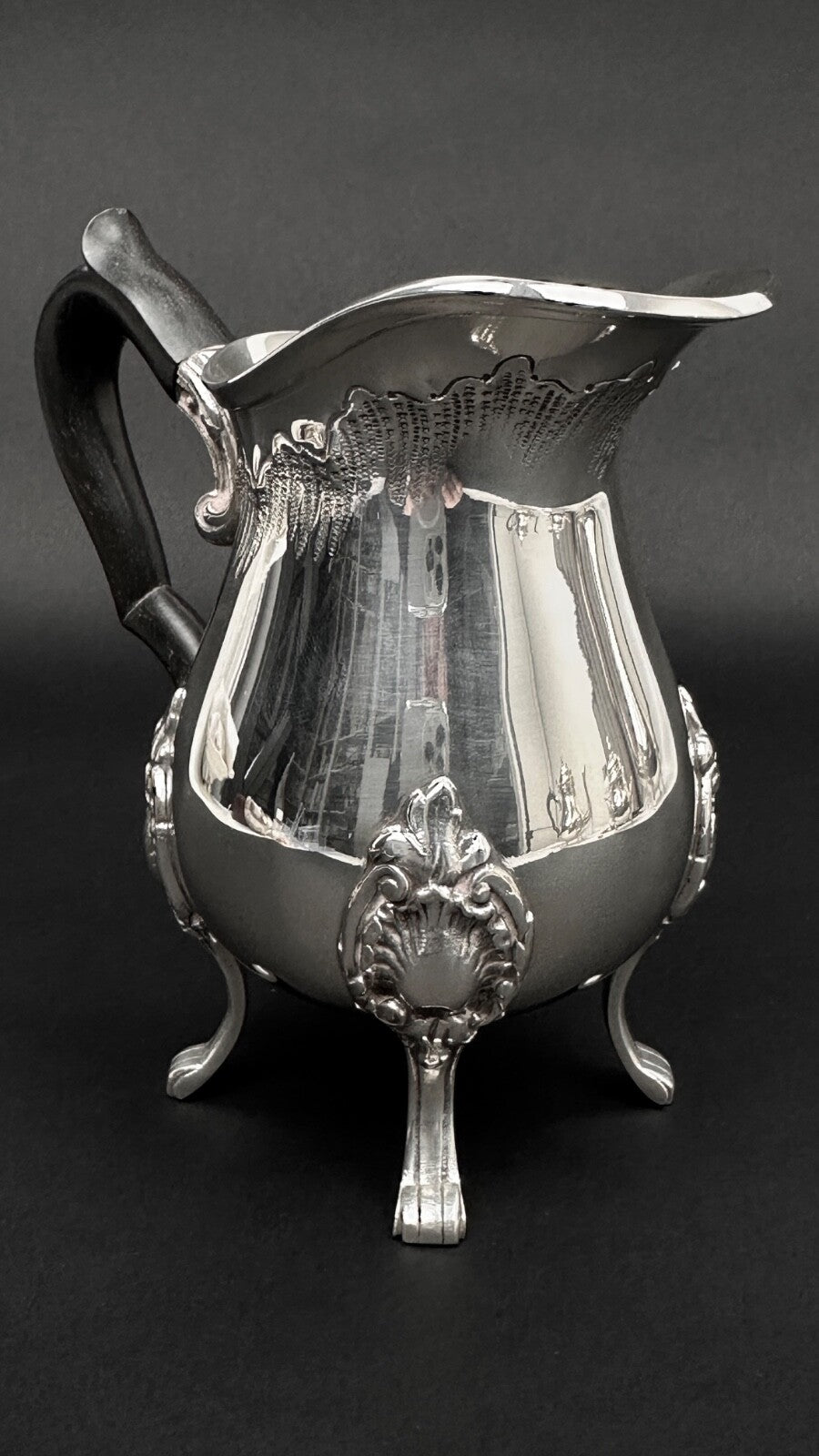Service Thé-café En Métal Argenté Style Louis XV, 4 Pièces NEUF