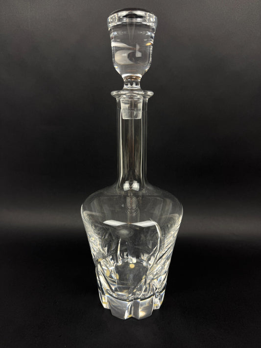 Carafe en cristal de Sèvres taillé avec bouchon 35 cm