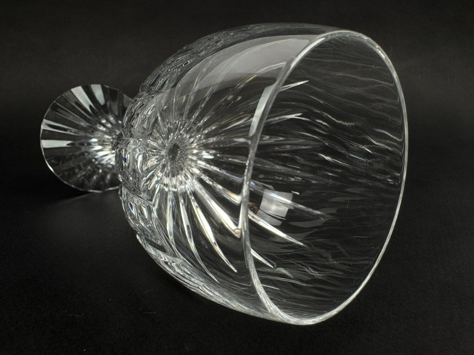 Série de 6 verres à vin blanc Masséna de Baccarat état neuf !