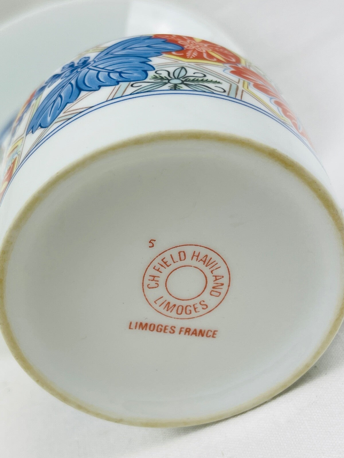 Tasse à thé Haviland, modèle Ramatuelle, Kakiemon Époque EDO