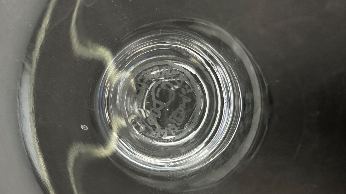 Baccarat, Suite De 9 Verres à Porto Modèle Duchesse De Dino