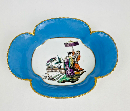 Rare coupe Frank Haviland et Sèvres motif au Chinois