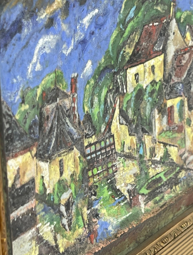 Huile Sur Cuivre Dans Le Goût De François Desnoyer