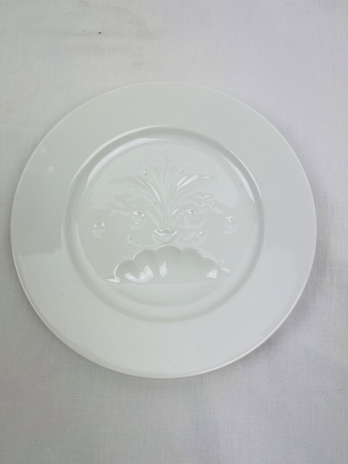 Assiette à asperges en porcelaine de Limoges