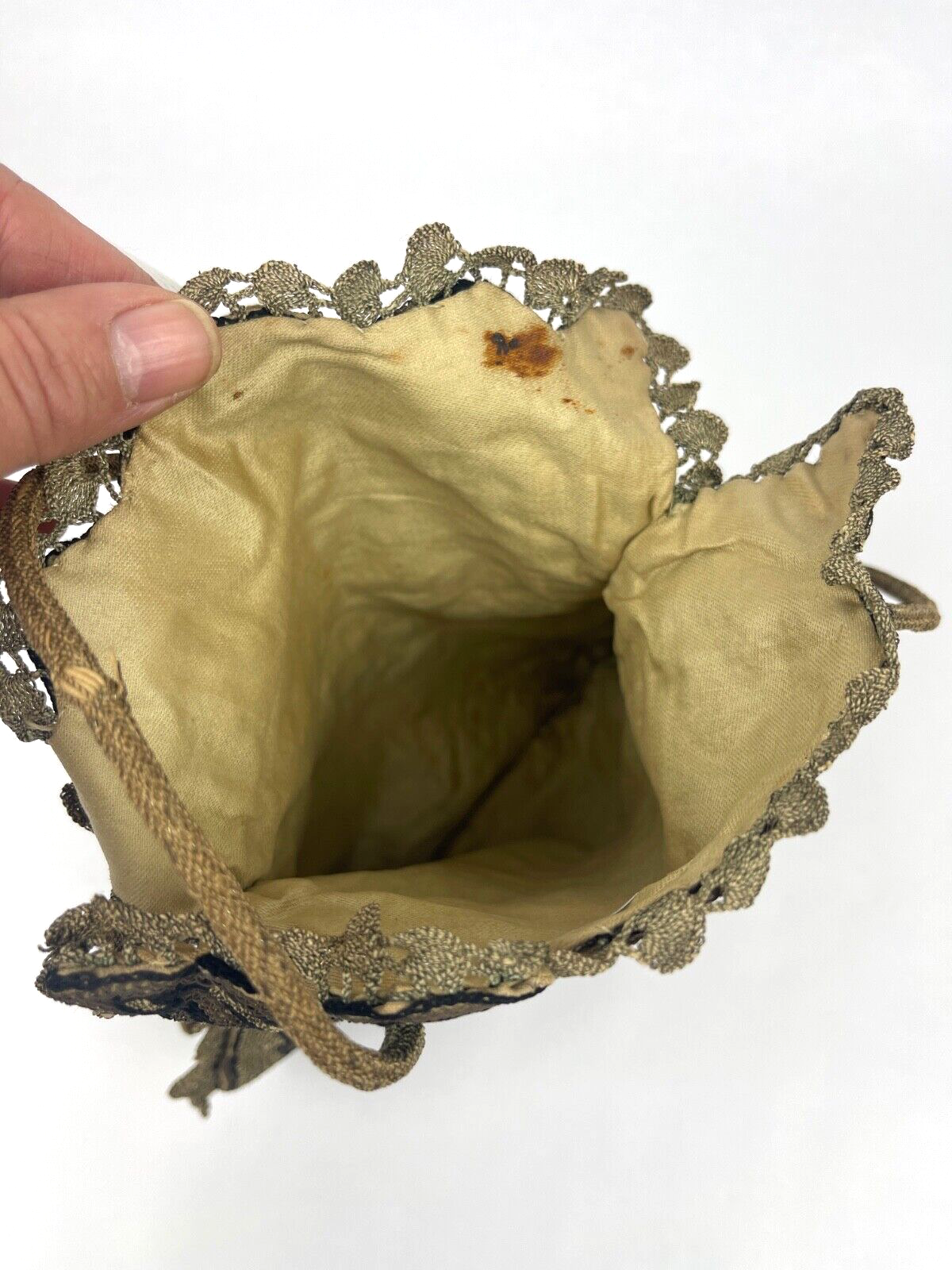 Ancienne bourse, aumônière Ottomane 19ème