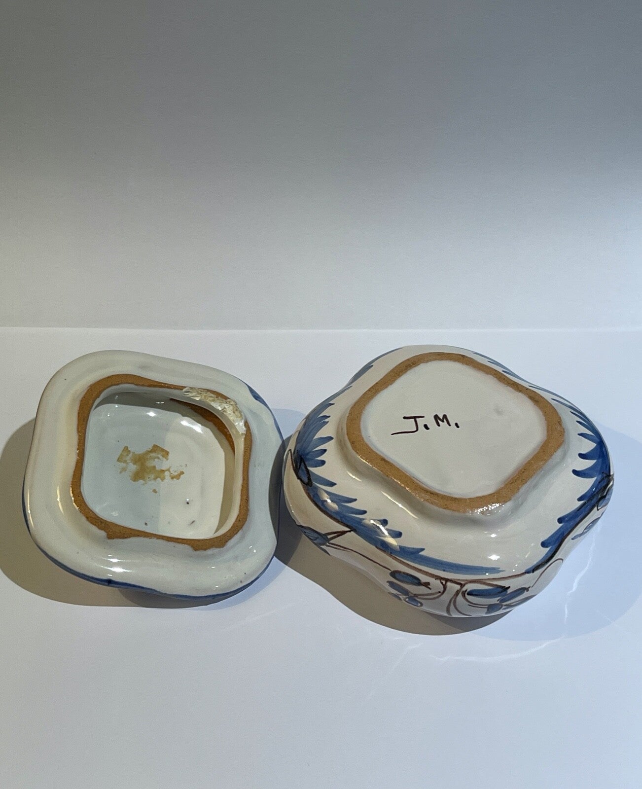 Bonbonnière, pot couvert en Martres Tolosane n°2