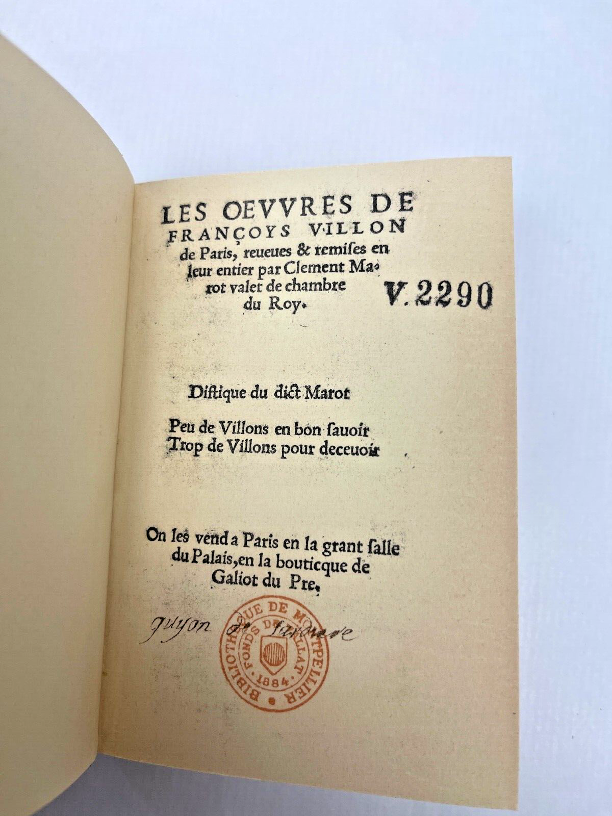 Les Deux Testaments De François Villon Club Bibliophile De France 1942