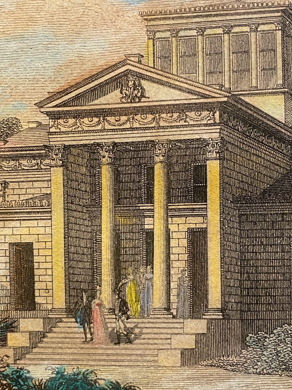Le Château de MOUSSEAUX, Alexandre de Laborde, 1808, Jardins de France
