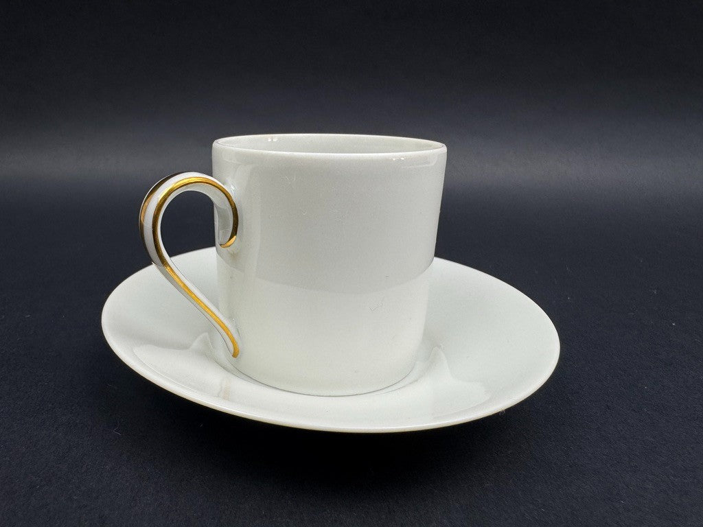 Coffret 6 tasses a cafe porcelaine Limoges Ancienne Fabrique Royale