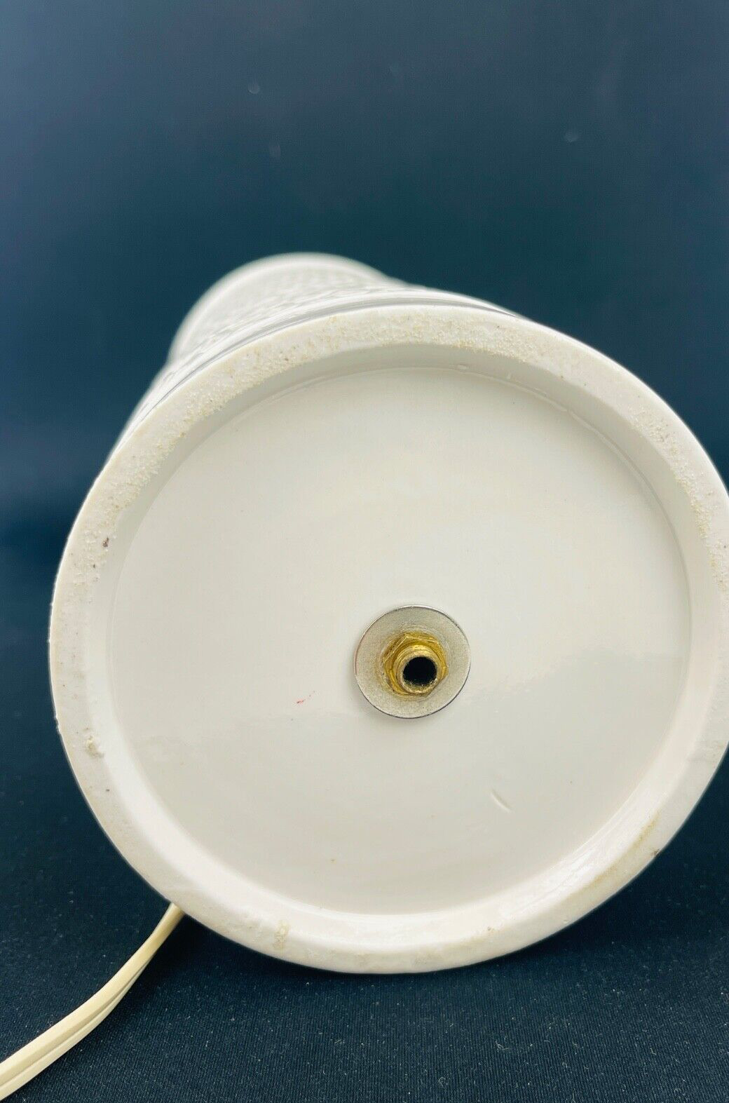 Lampe en porcelaine Blanc de Chine
