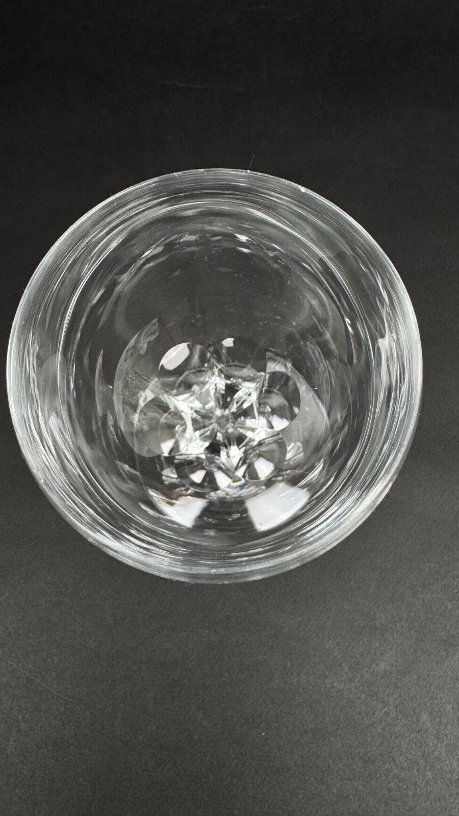 Lalique suite de 6 verres à eau modèle Tuileries