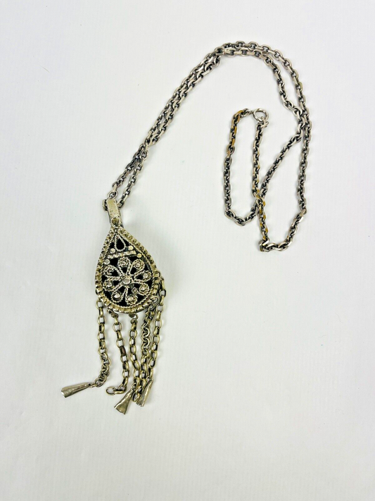 Ancien pendentif Kabyle, Berbère, Meskia