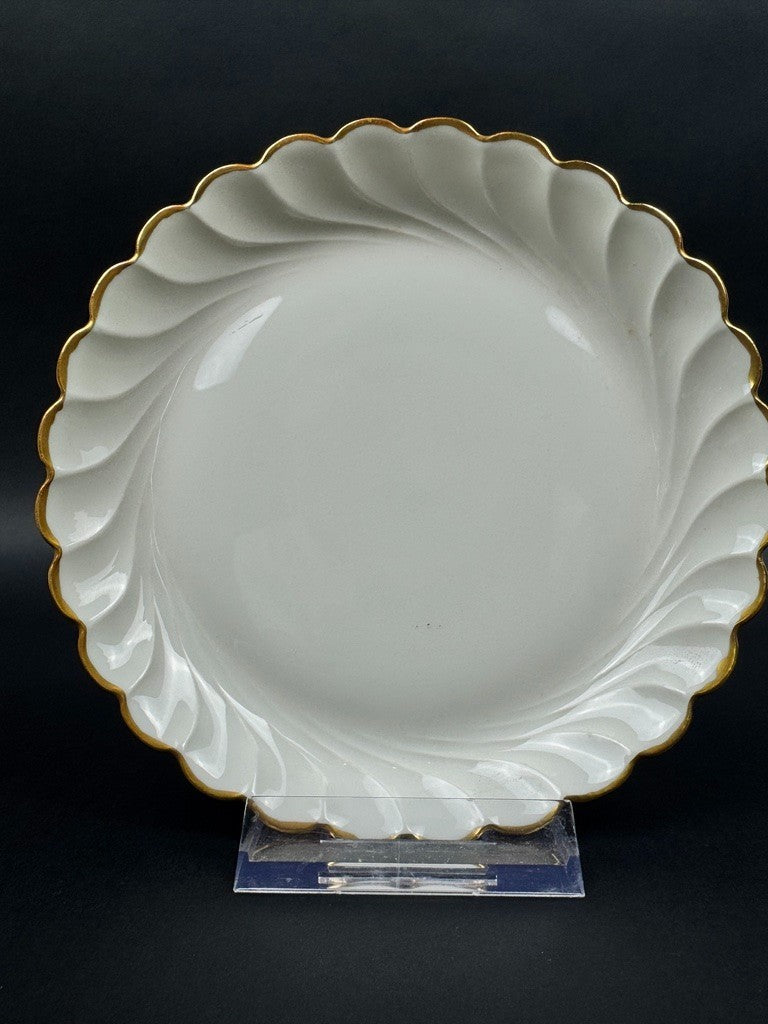 Service à thé en porcelaine blanche "Torsade"  ou "Tors"  Théodore Haviland