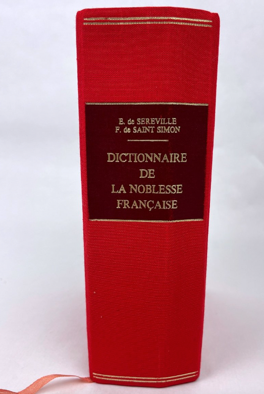 Serville, Saint-simon, Dictionnaire De La Noblesse Française