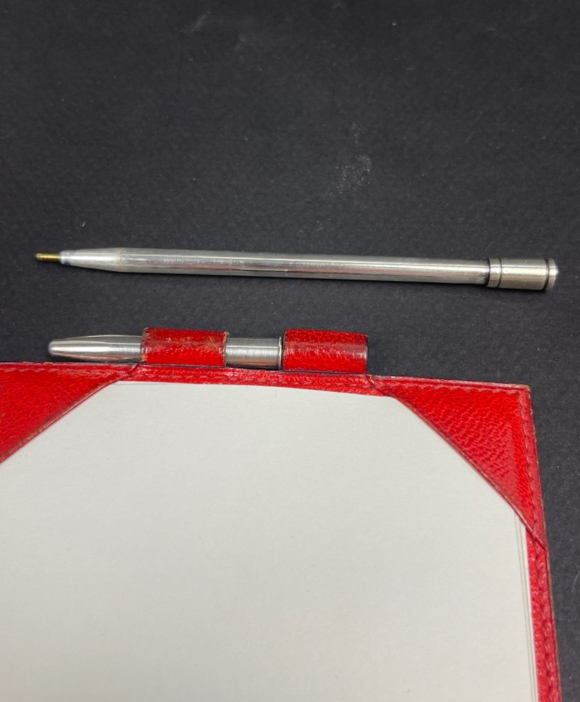 Porte-notes en cuir Hermès