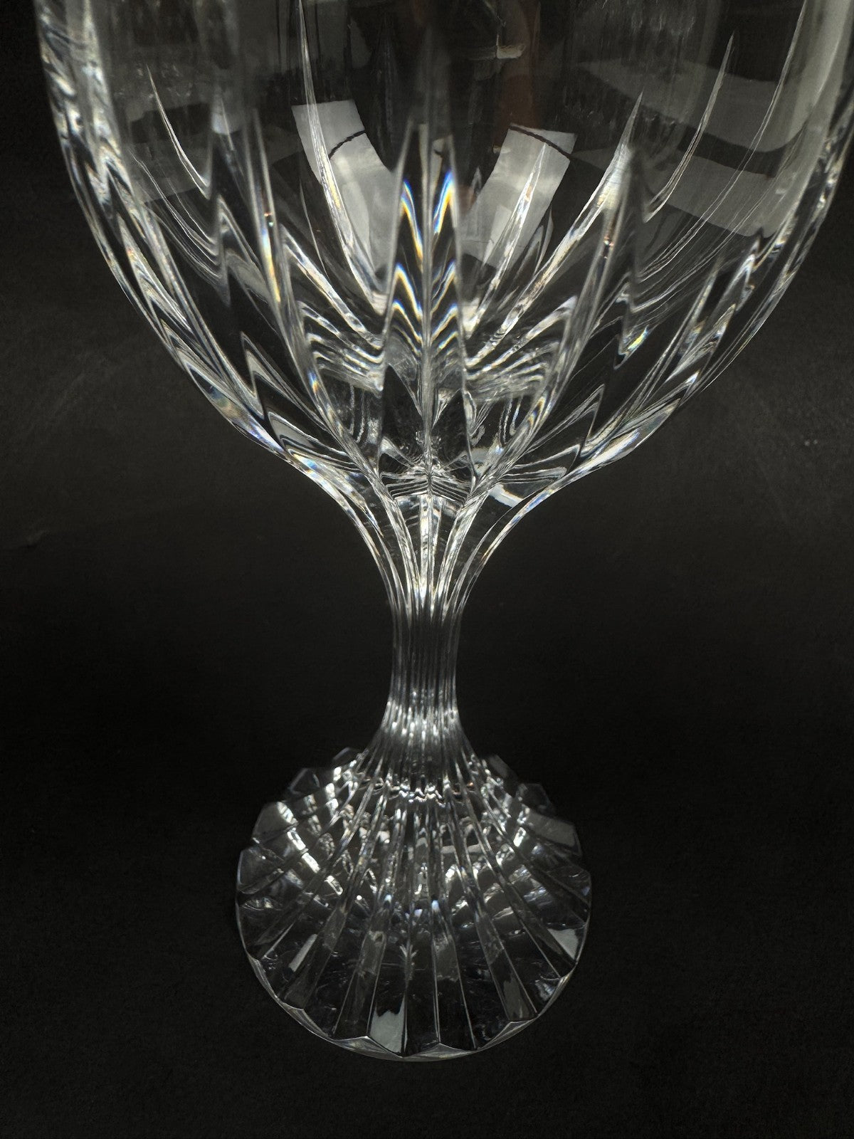 Série de 6 verres à vin rouge Masséna de Baccarat état neuf !