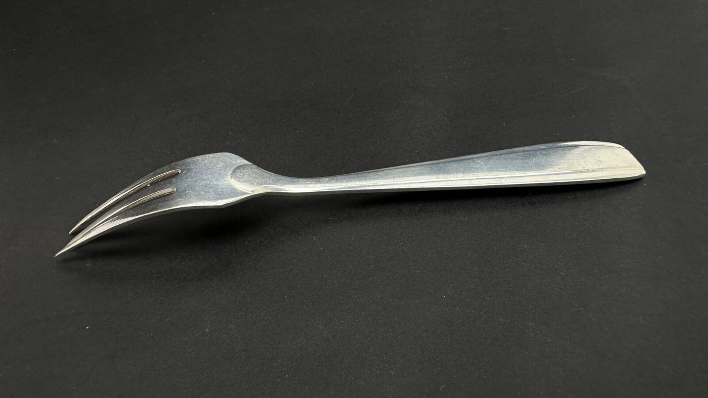 Série de 12 fourchettes à gâteau art déco