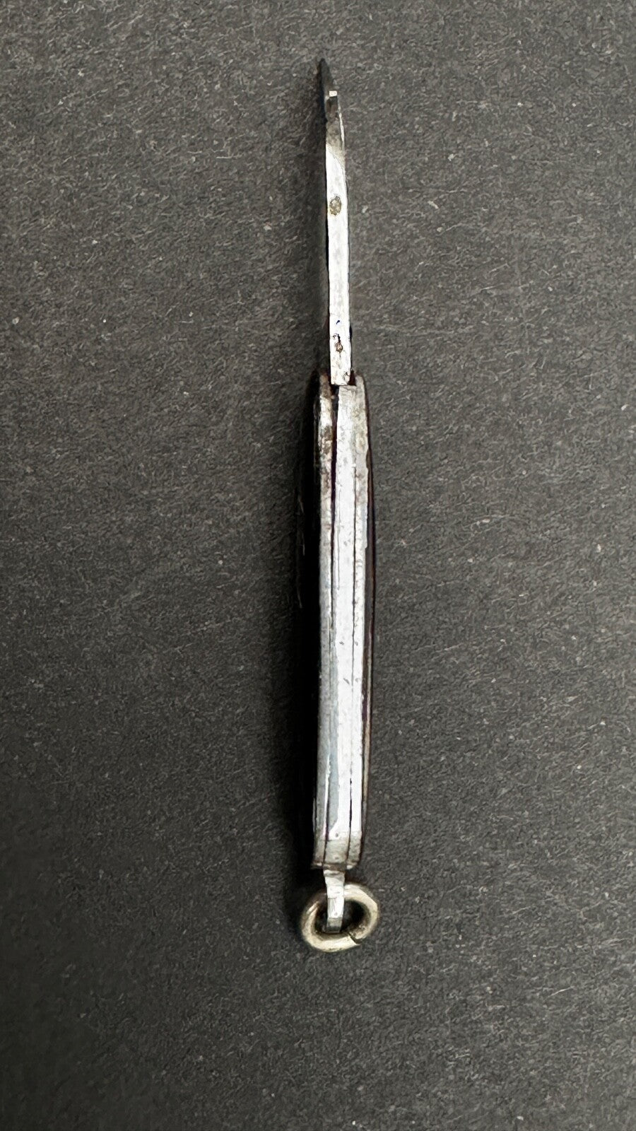 Tout Petit Couteau Pliant, Canif Miniature En écaille XIXème
