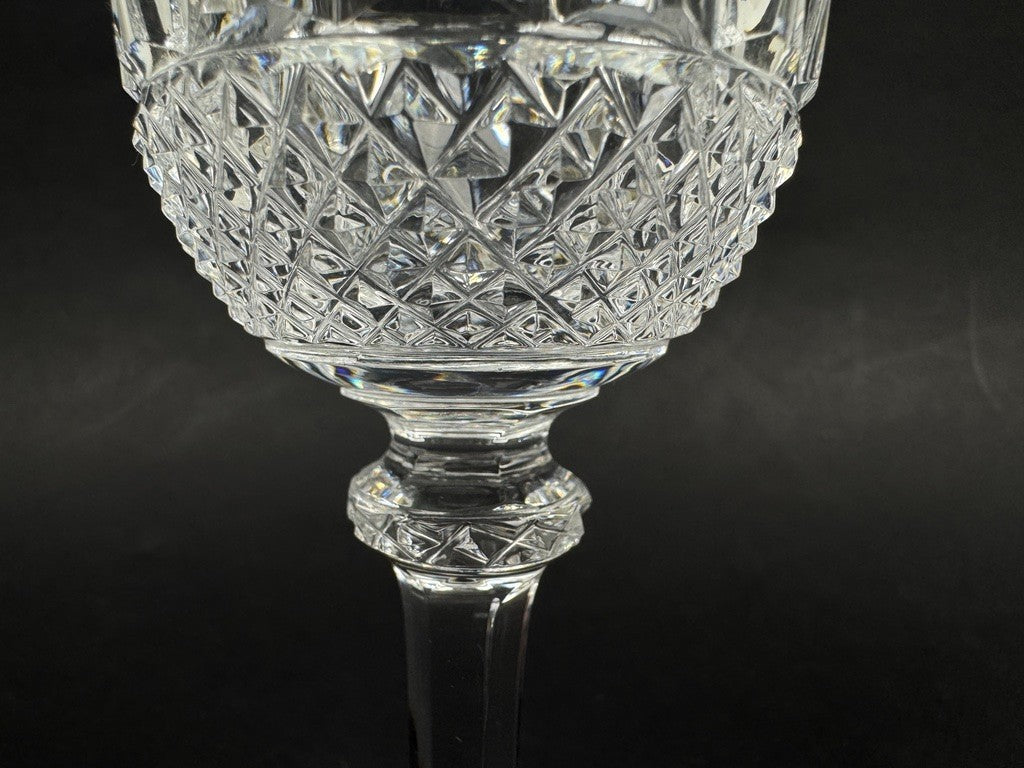saint-Louis, modèle Tommy, suite de 6 verres à vin blanc, taille 4