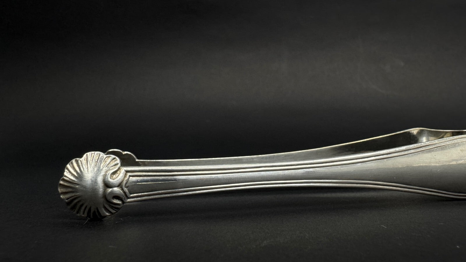 CHRISTOFLE ANCIENNE PINCE A SUCRE METAL ARGENTE art deco sugar tongs