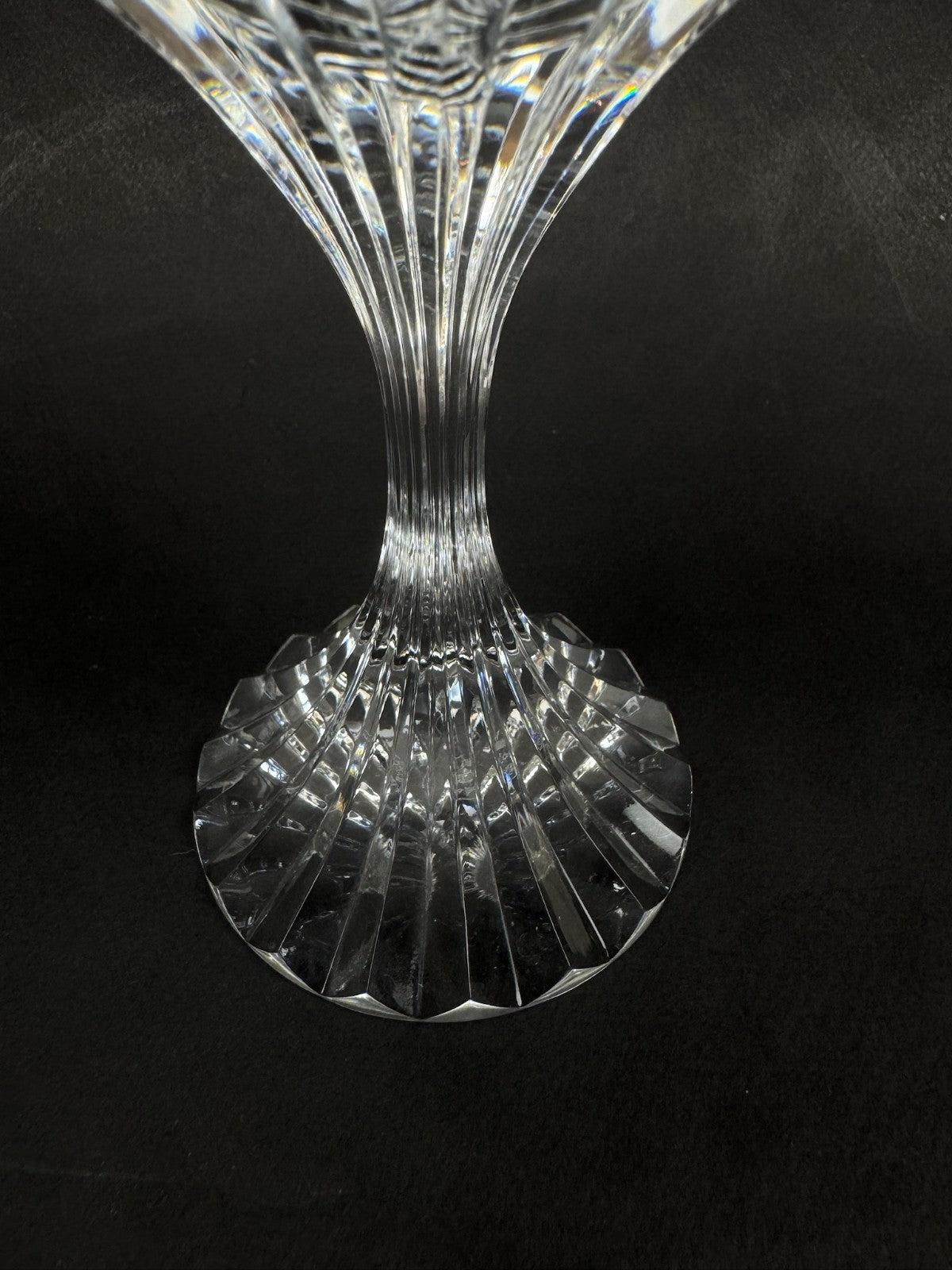 Série de 6 verres à eau 17,5 cm Masséna de Baccarat état neuf !