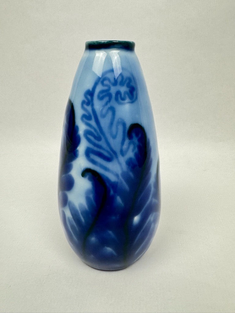 Vase n°5 Tharaud - Années 1950/60 - Décor Flambé Bleu Rare
