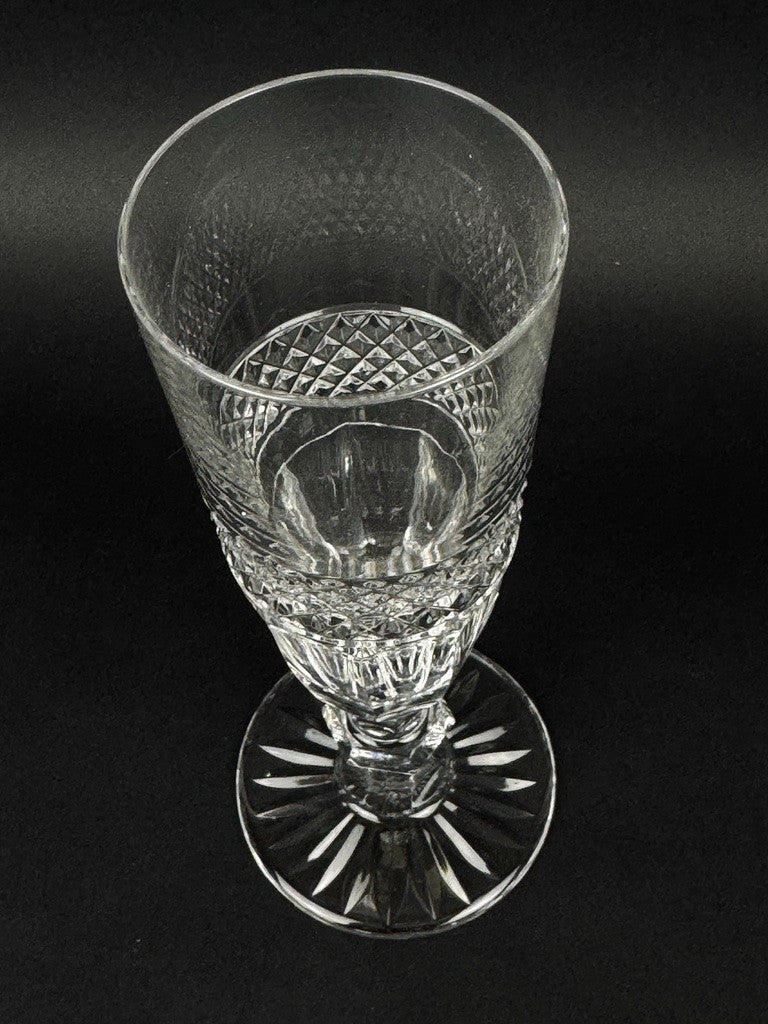 6 flûtes à champagne en cristal Saint Louis – modèle Trianon – 18 cm