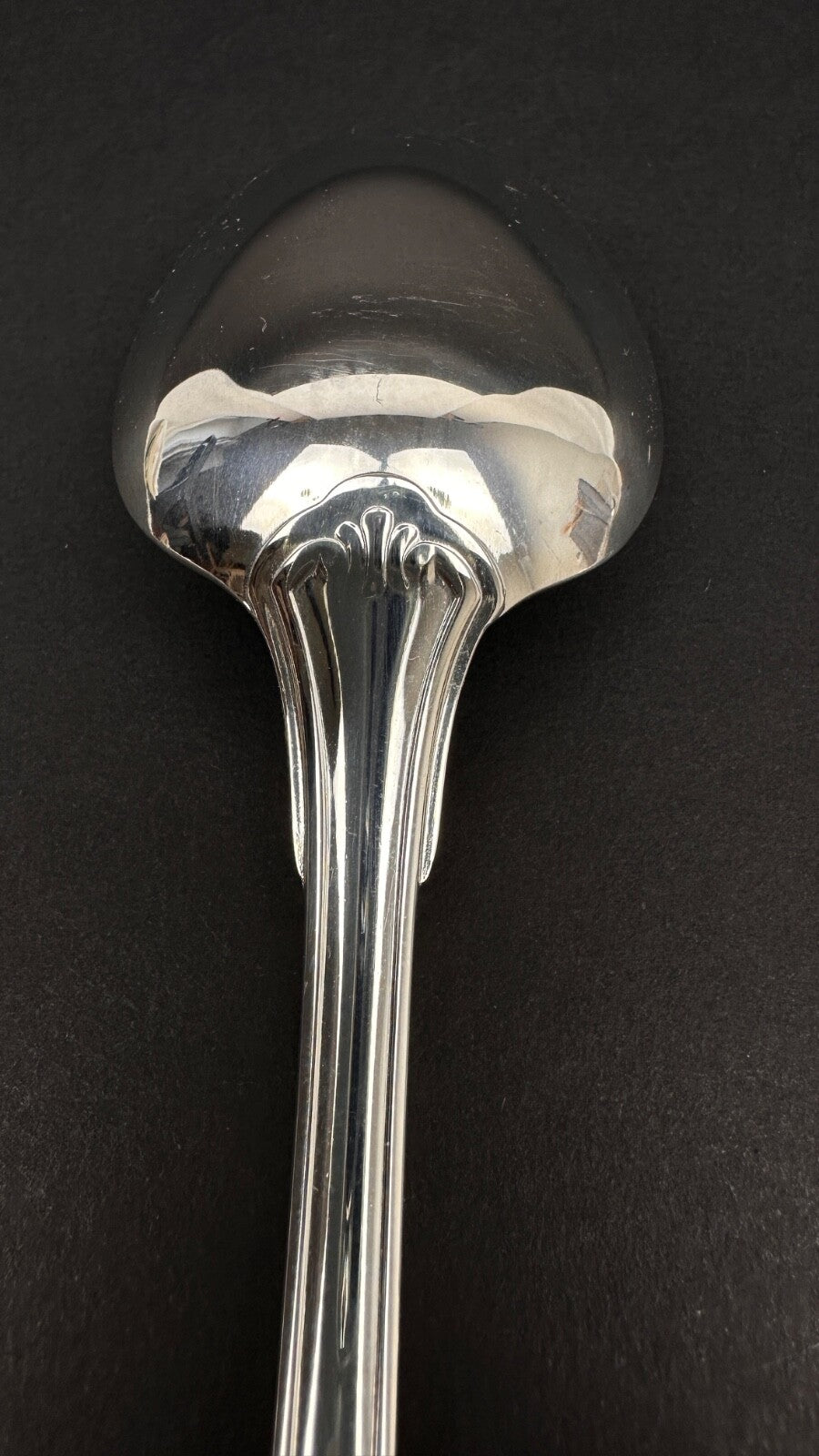 Christofle,  cuillère à dessert,  modèle Vendôme, Paris. Neuve.