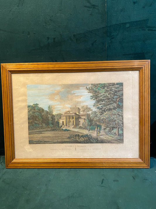 Le Château de MOUSSEAUX, Alexandre de Laborde, 1808, Jardins de France
