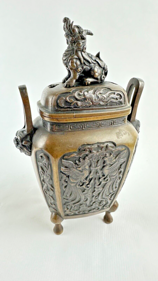 Brûle parfum en bronze - Japon - 20ème