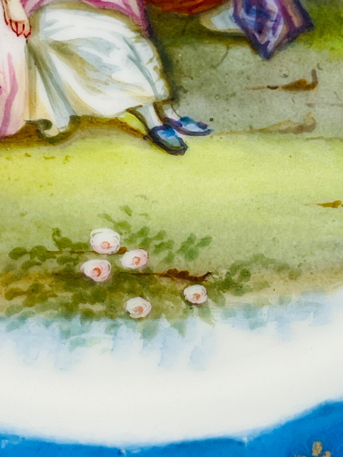 Petite Assiette En Porcelaine De Sèvres S. 70
