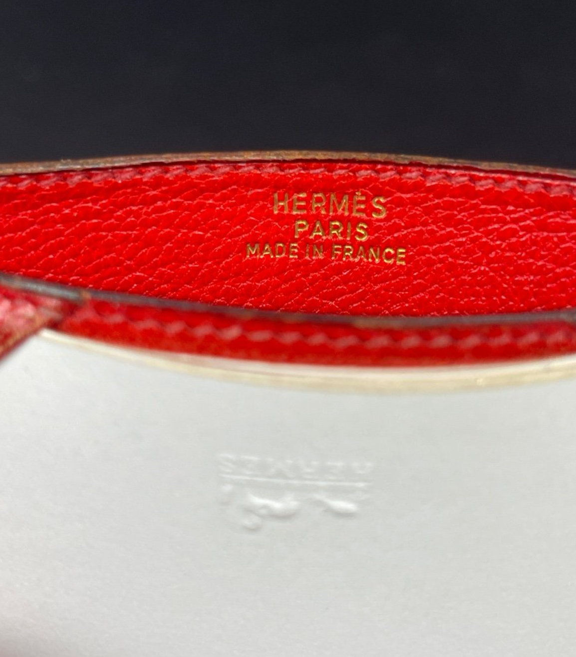 Porte-notes en cuir Hermès