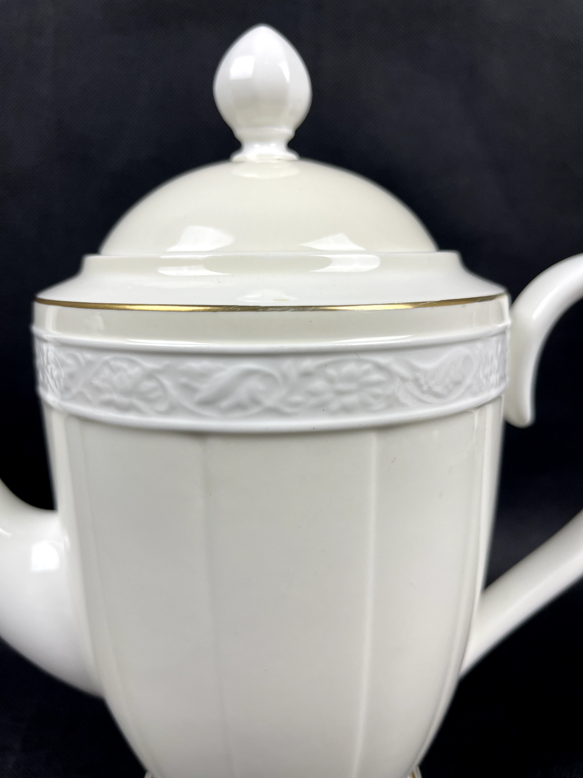 Verseuse , cafetière Villeroy et Boch modèle Ivoire, neuve