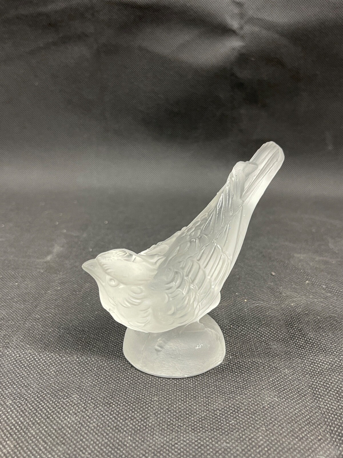 Oiseaux en cristal de Bohême dépoli