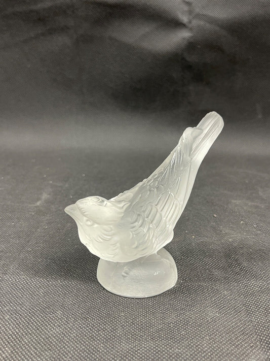 Oiseaux en cristal de Bohême dépoli