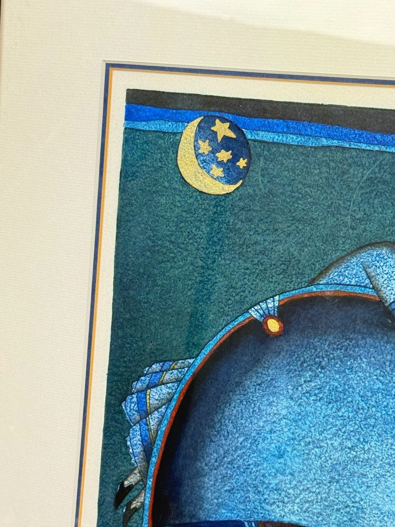Lithographie Alexander Ivanov 1950-1996 Bonne nuit