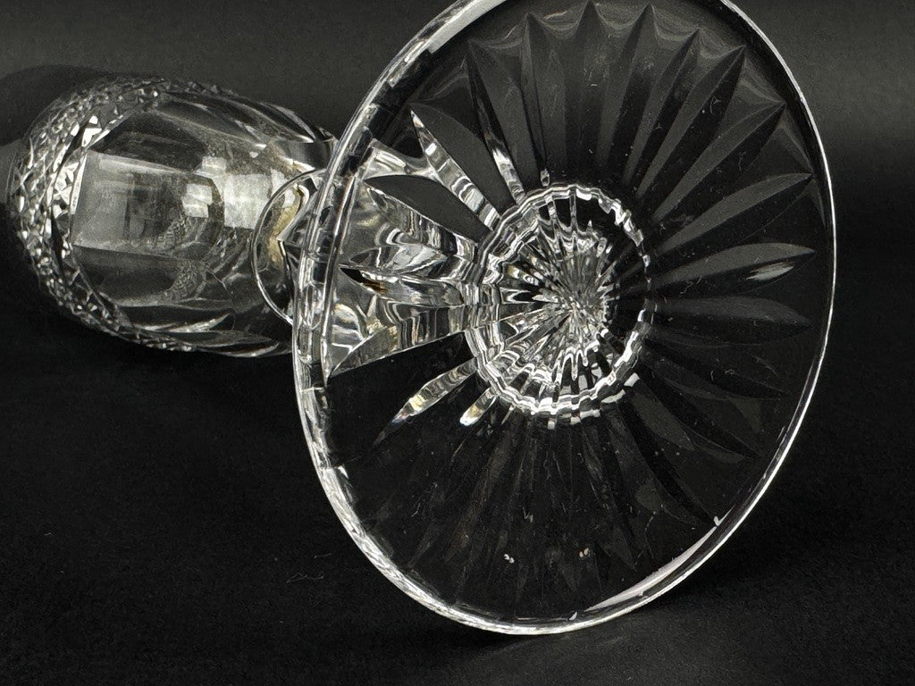 6 flûtes à champagne en cristal Saint Louis – modèle Trianon – 18 cm