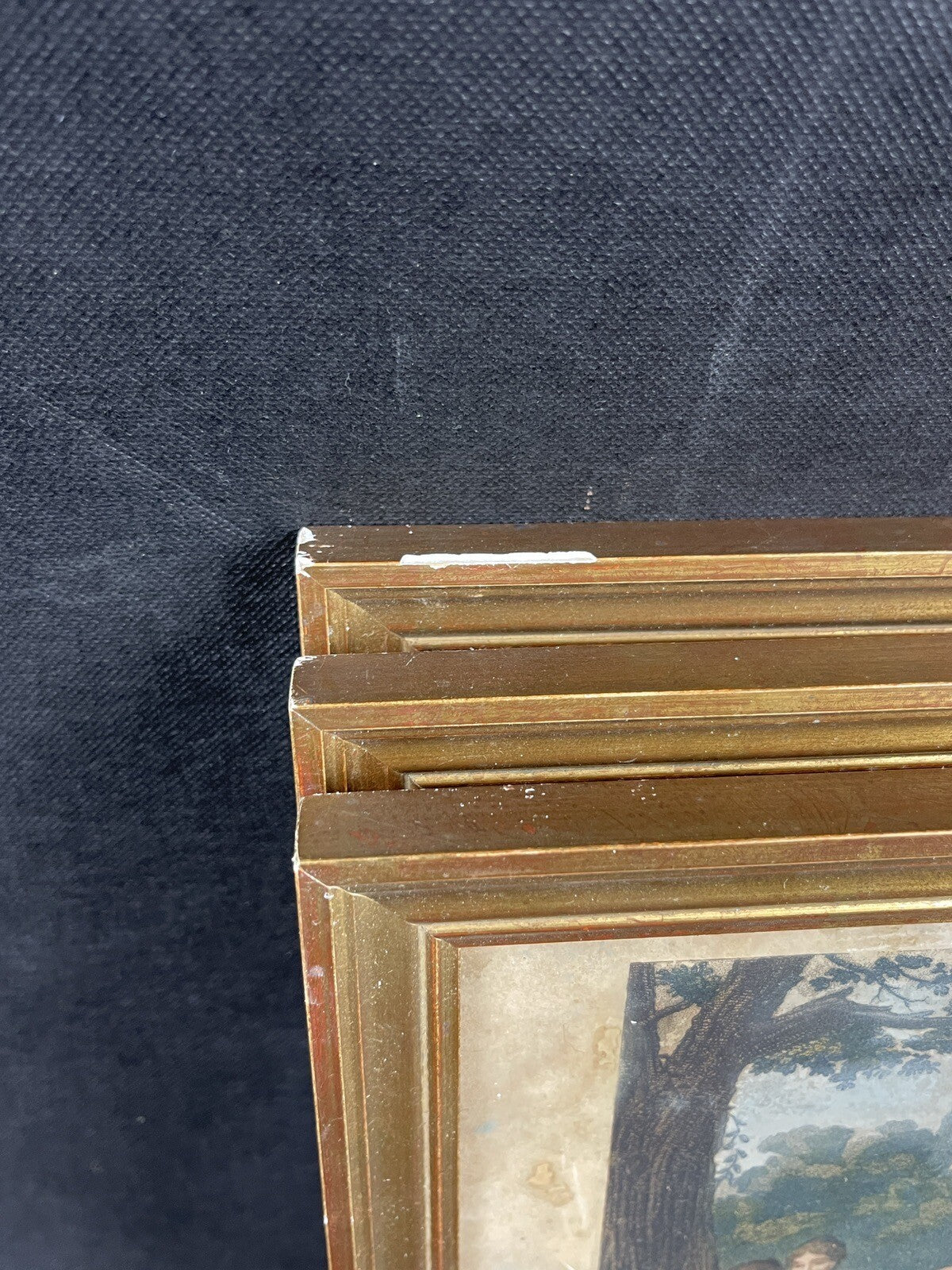 Lot de 3 gravures Histoire Sainte, biblique