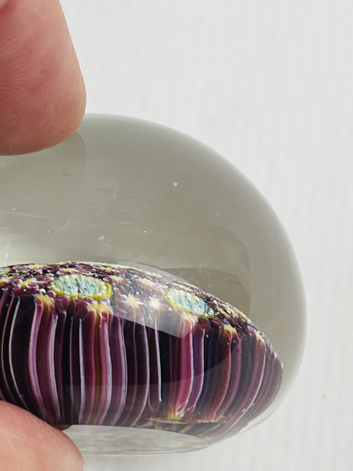 Petit presse papier - sulfure - Murano n°3V