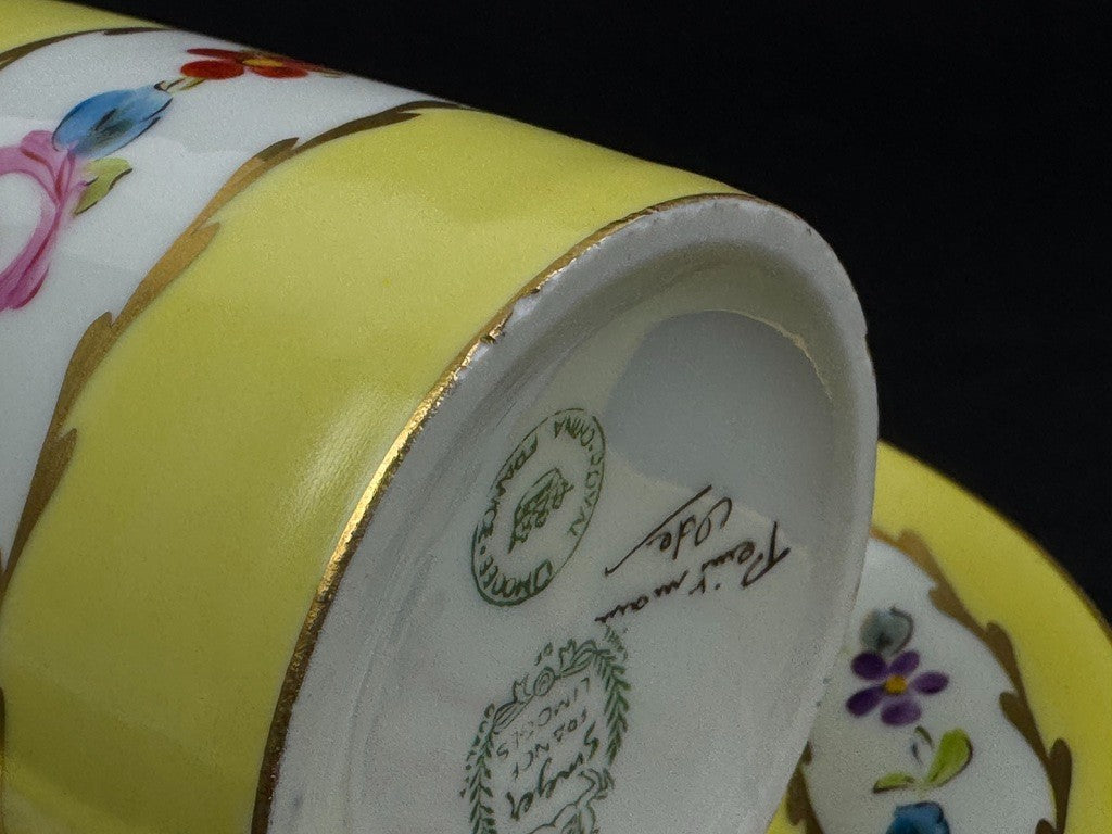 Grande tasse litron Singer Limoges