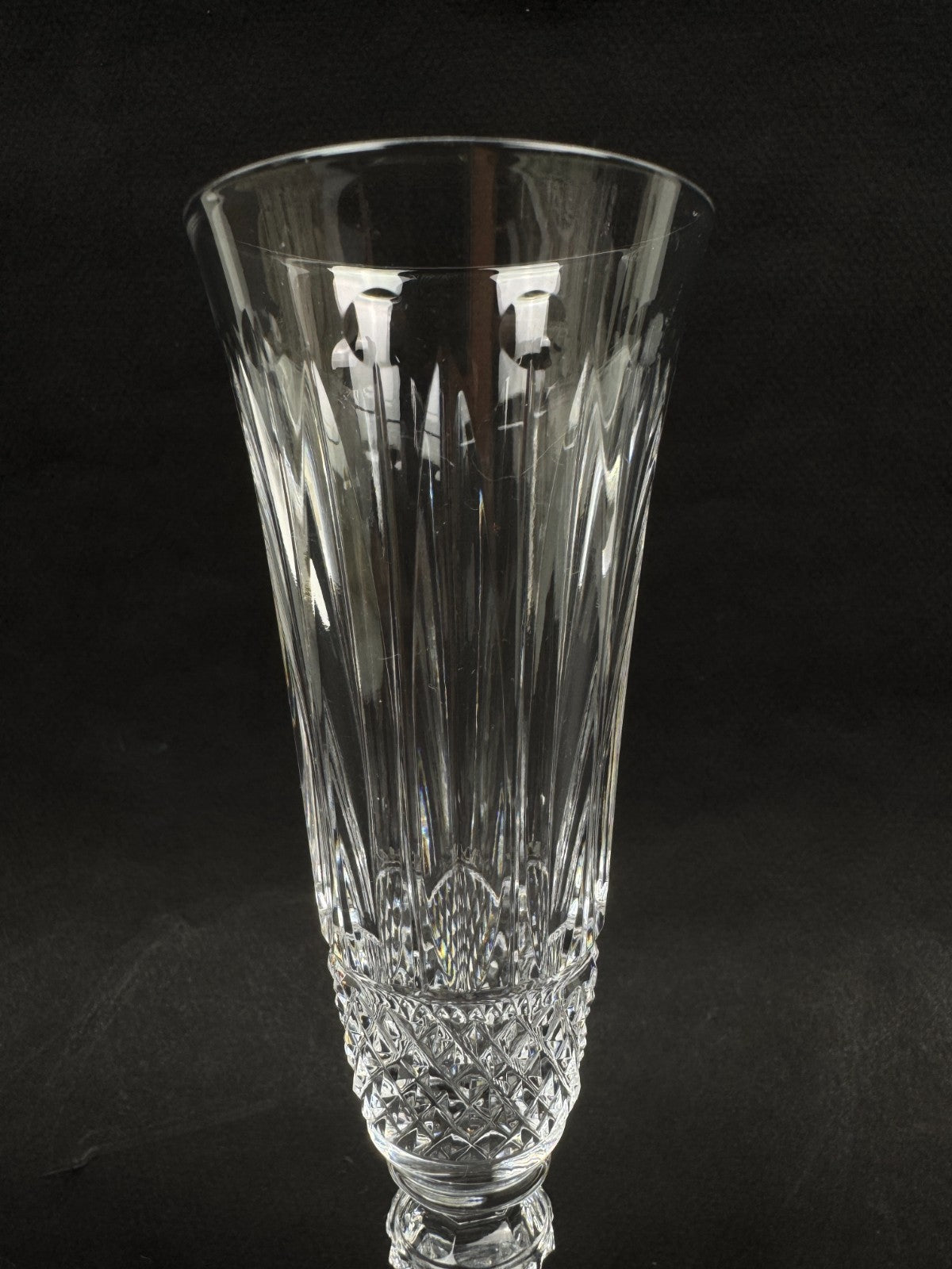 Série de 6 flûtes à champagne en cristal Saint-Louis – Modèle Tommy – Parfait ét