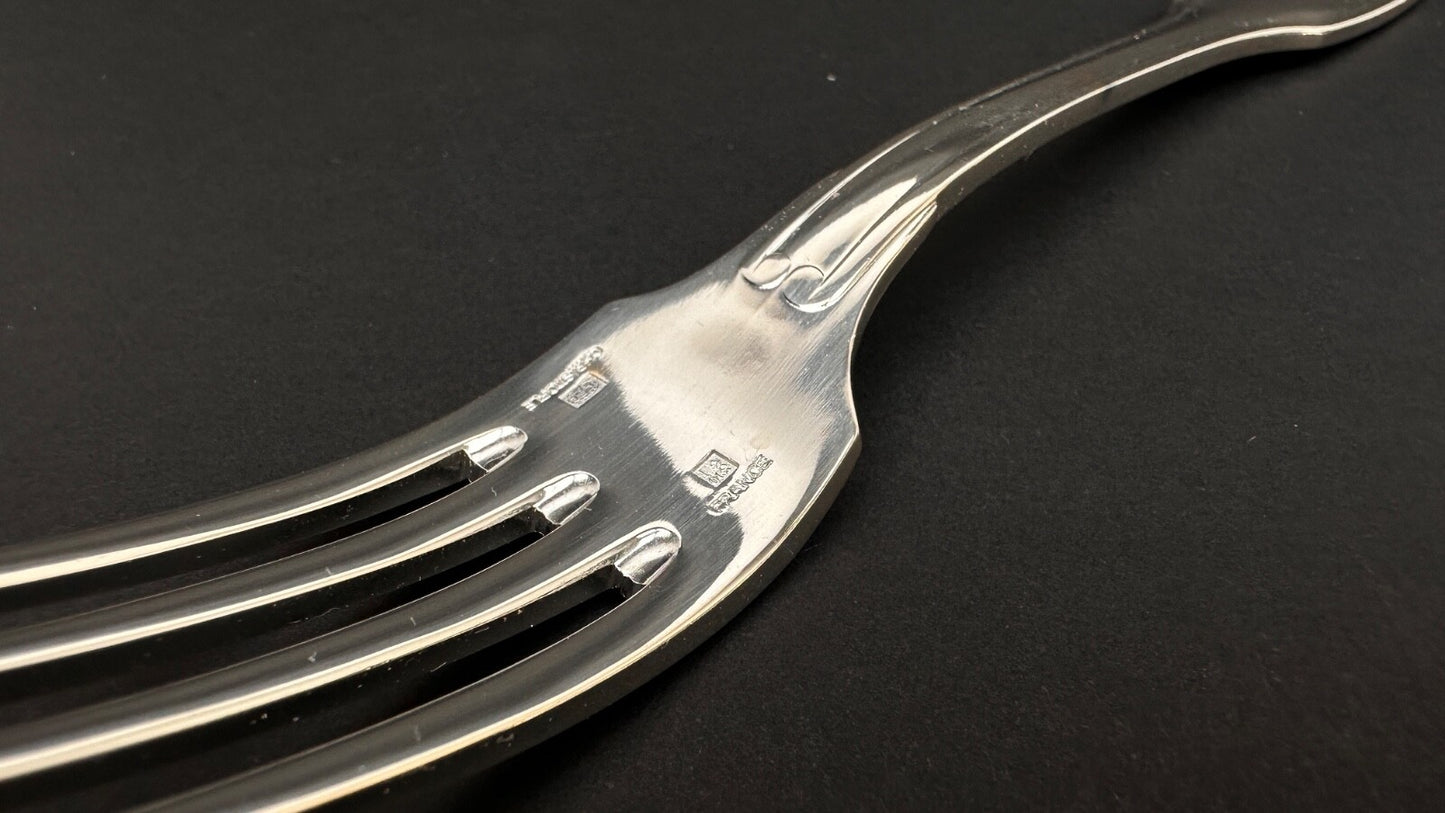 Christofle,  fourchette,  modèle Vendôme, Paris. Neuve.