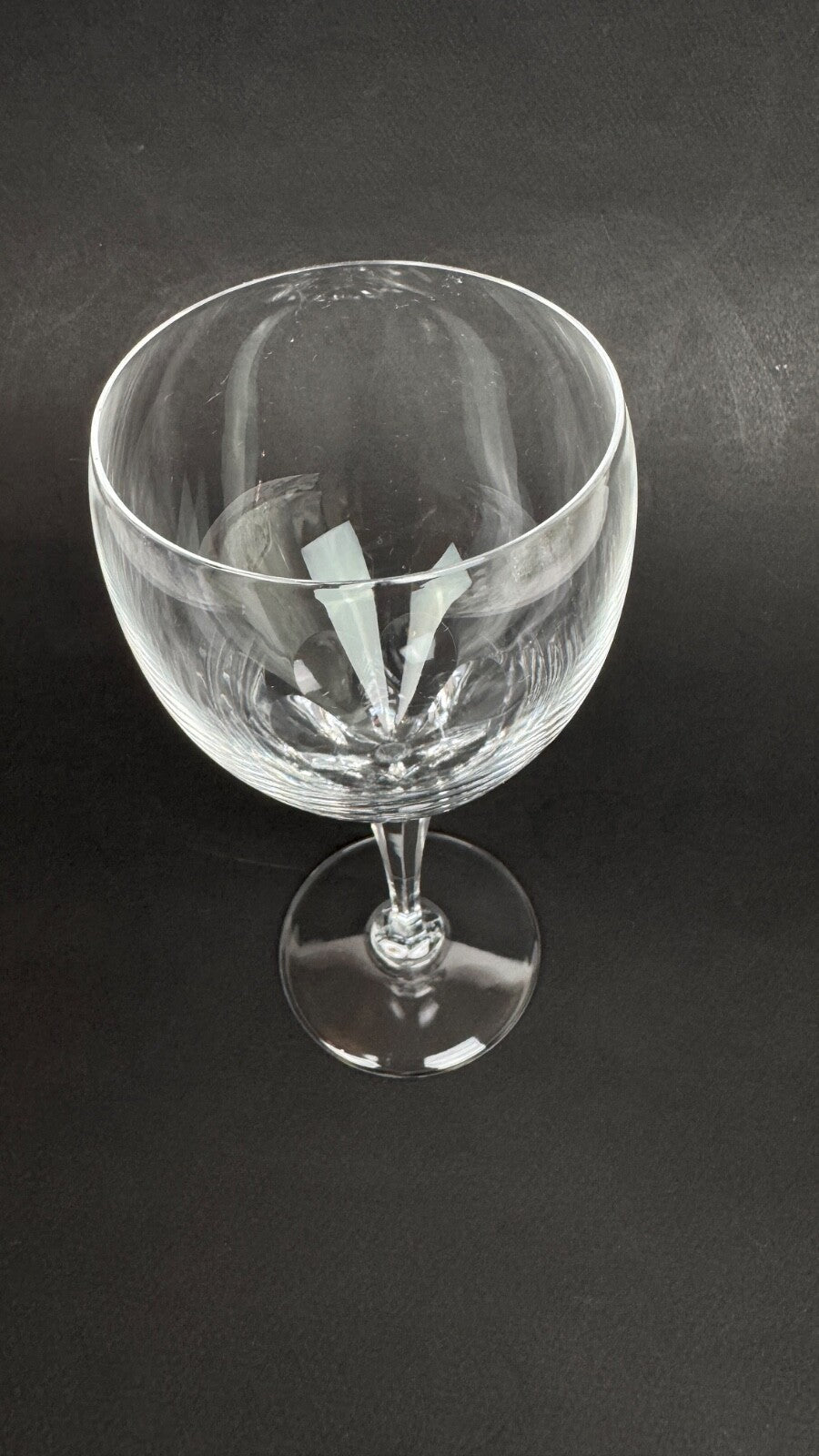 Lalique suite de 6 verres à eau modèle Tuileries