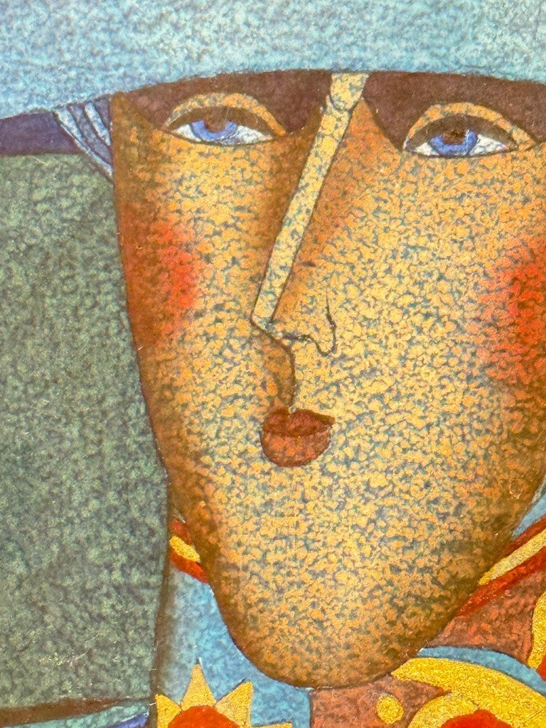 Lithographie Alexander Ivanov 1950-1996 Bonne nuit