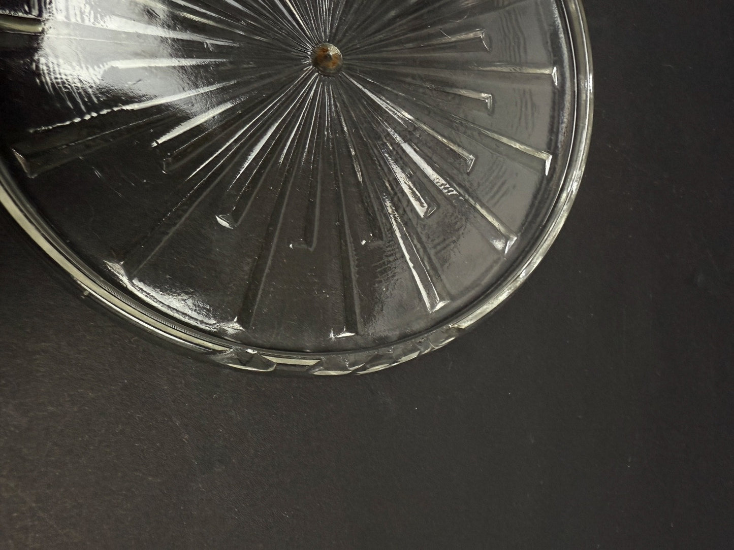 Roue à camembert en verre, rolling cheese