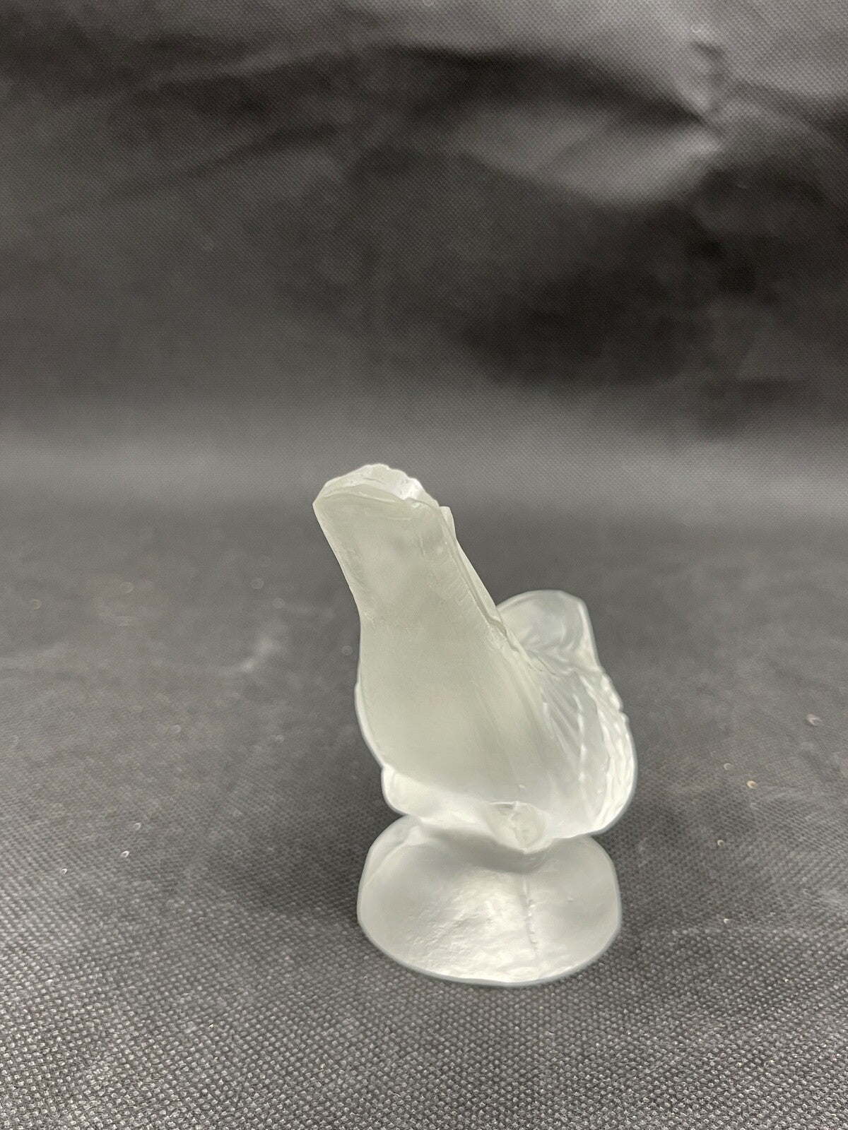 Oiseaux en cristal de Bohême dépoli