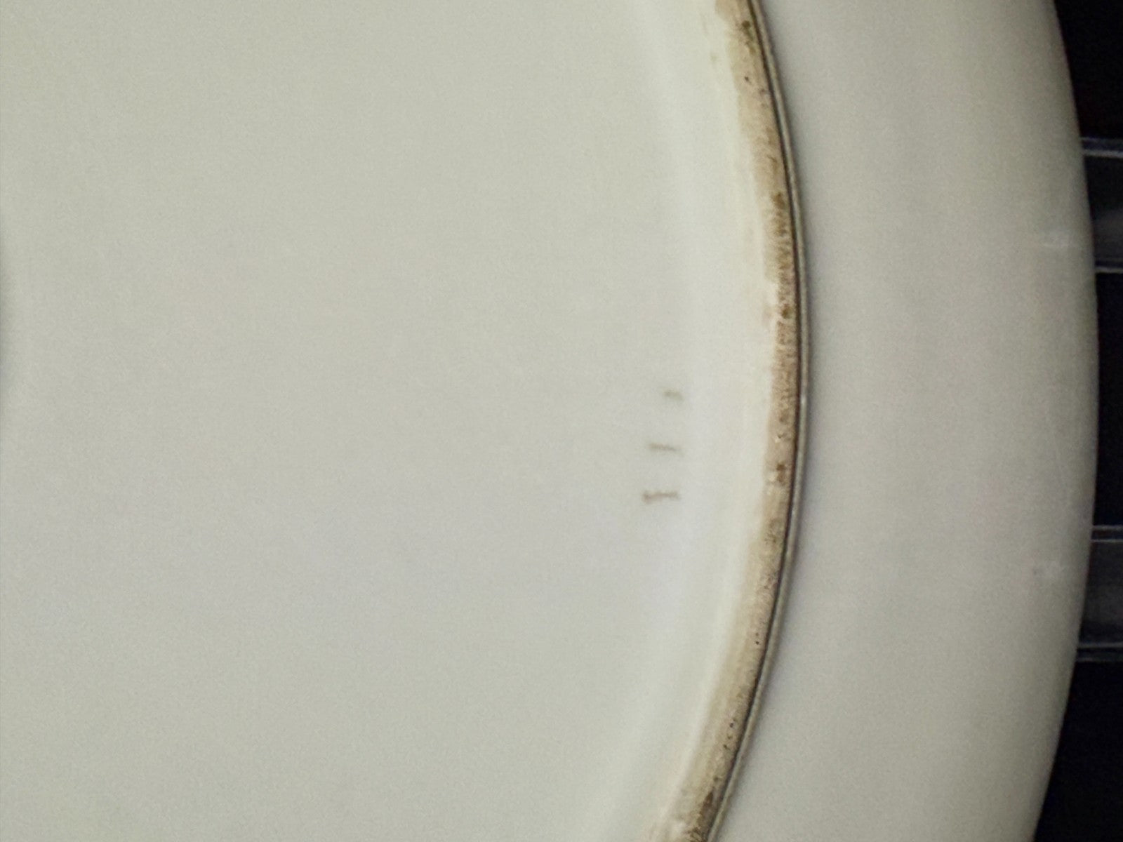 Grande assiette en porcelaine de Limoges Henri Creance
