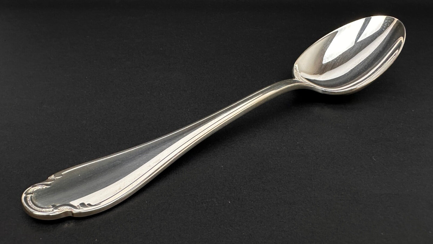 Christofle,  cuillère à soupe,  modèle Pompadour, Paris. Neuve.