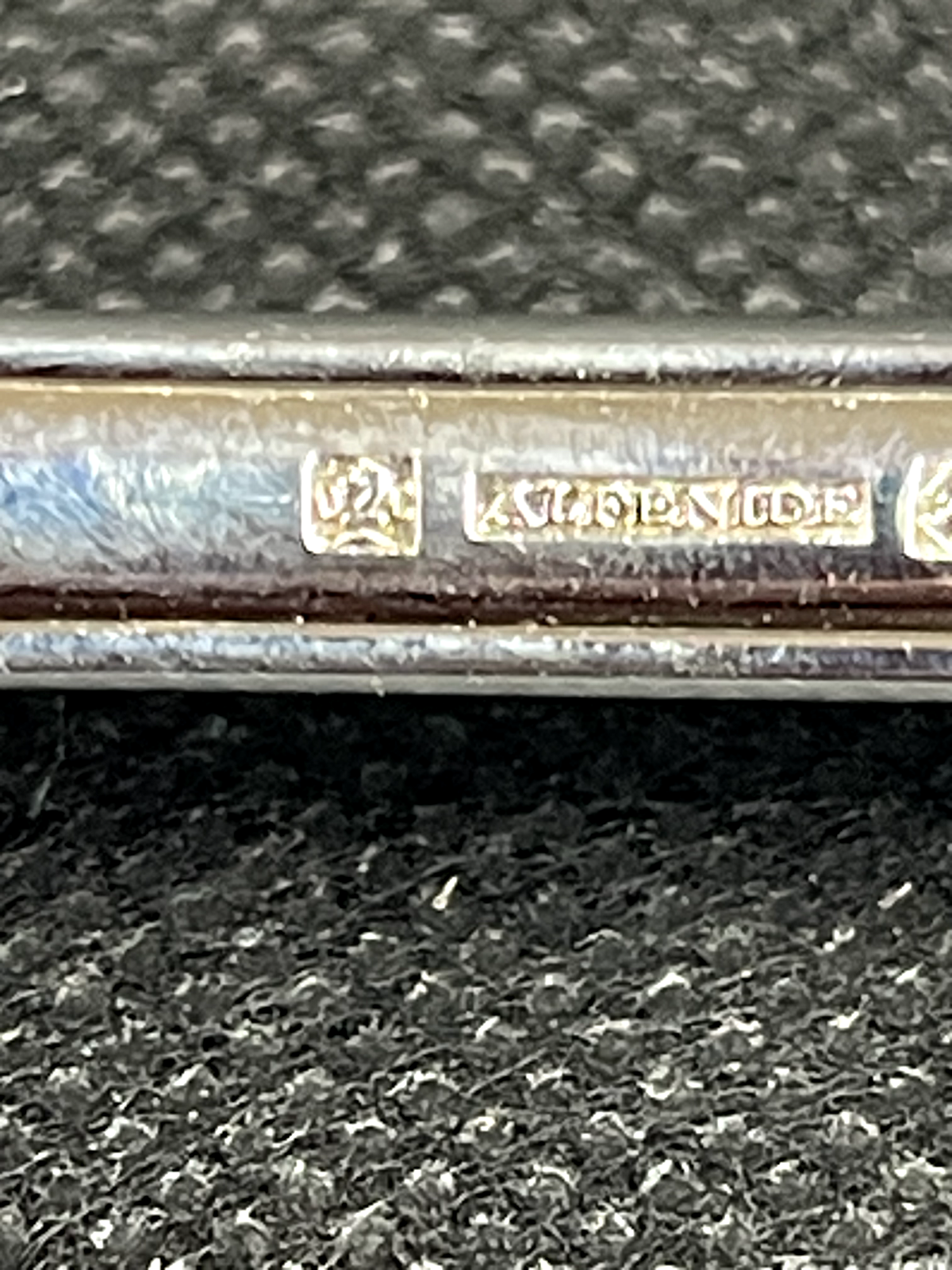 Alfenide pour Christofle,  cuillère à entremets,  modèle Vendôme, Paris