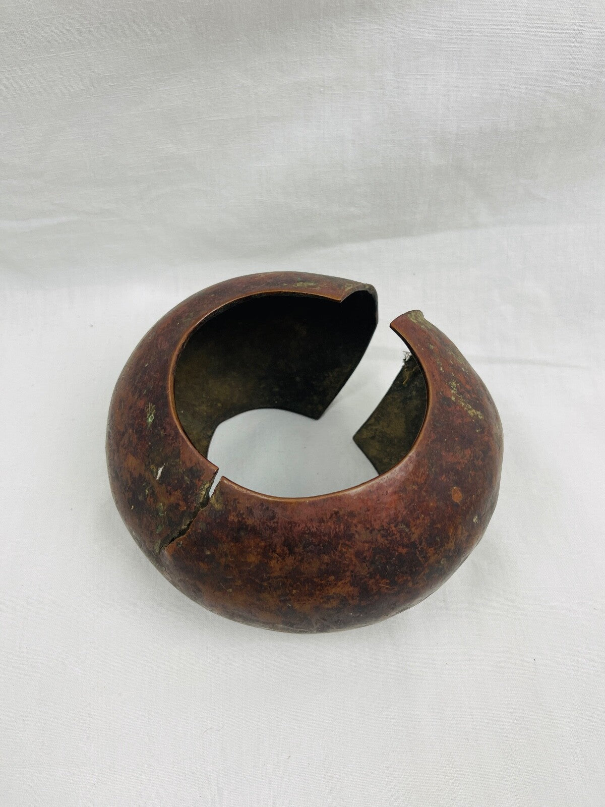 Bracelet monnaie en cuivre Mbole Jonga Congo Afrique